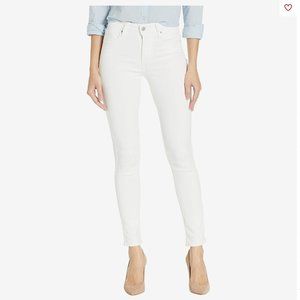 Levi's 721 High Rise White Skinny 28